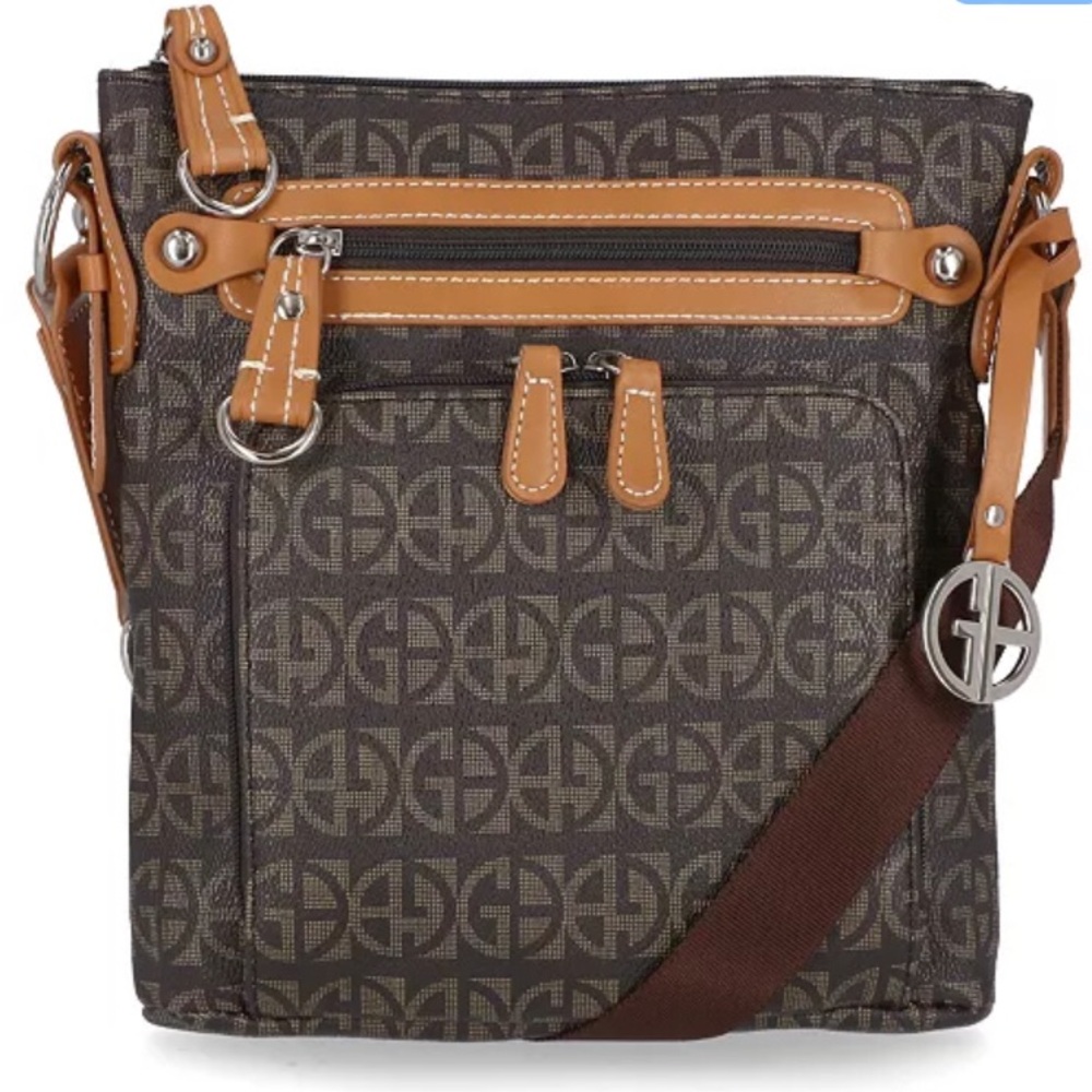 Monogram Crossbody by Giani Bernini - LIKE NEW